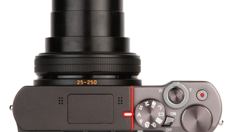 Panasonic TZ100 top
