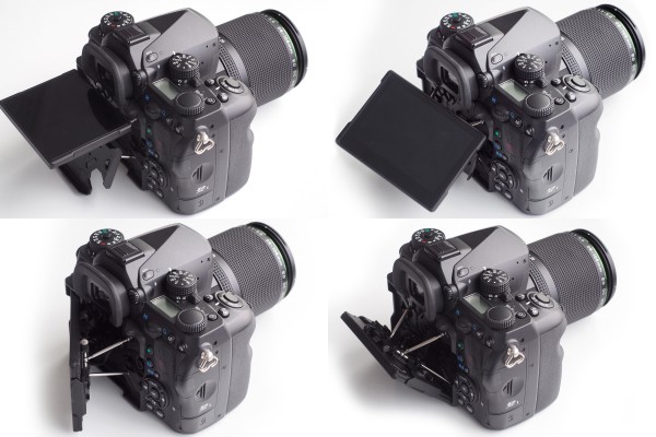 The unique 'flextilt' monitor can be set to point in different directions