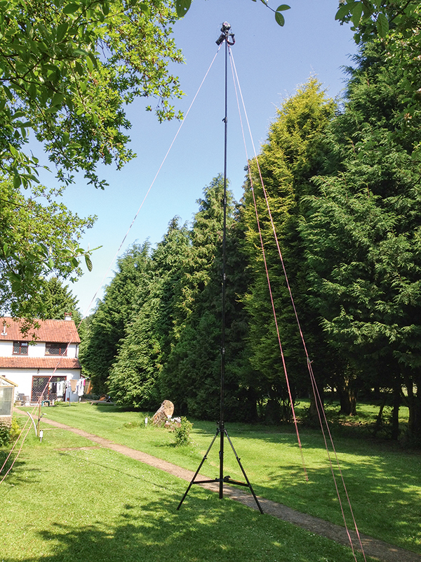 Use a super-high camera stand to capture your subject from a raised angle
