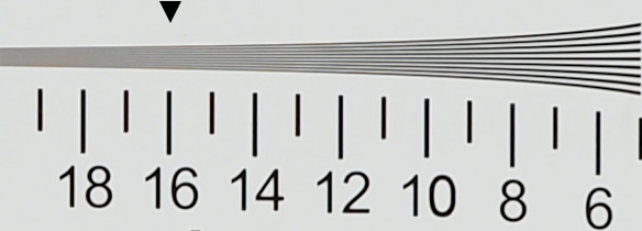 Olympus Pen-F resolution, JPEG ISO 200