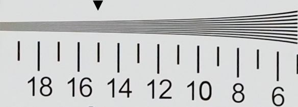 Olympus Pen-F resolution, JPEG ISO 800