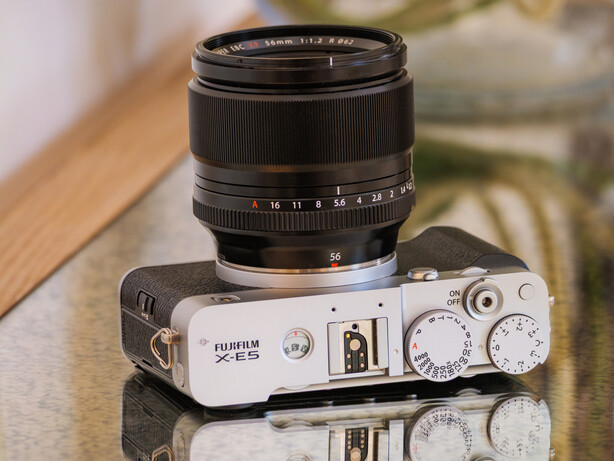 Fujifilm X-E5 with 56mm f/1.2 lens
