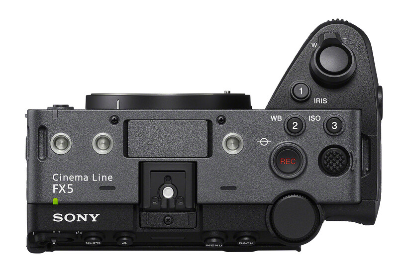 Sony FX5 top plate