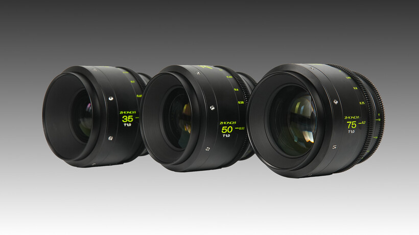 ZhongYi announces new Zone T1 series of full frame cine lenses in PL/EF mounts