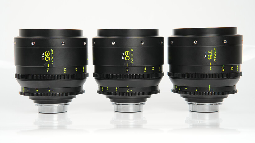 Zhongyi Zone T1 cine lenses