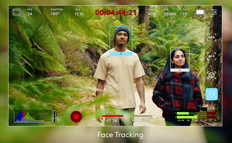 Phase detection AF and 4-channel audio added to Blackmagic Cinema Camera 6K with free firmware update 10.2.2