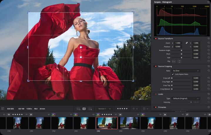 DaVinci Resolve Photo Page