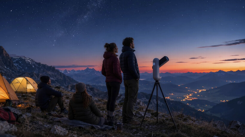 Vaonis Atlas smart telescope brings interchangeable optics and dual-camera imaging