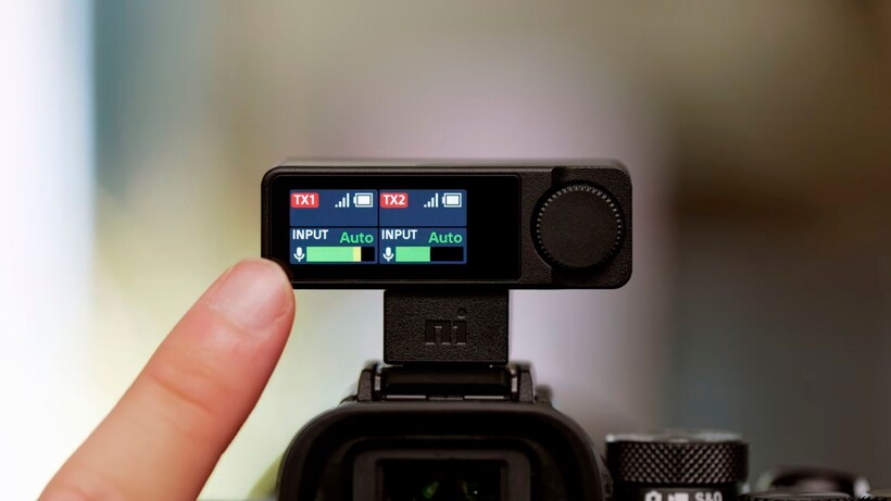 Sony's new ECM-W5 wireless microphone records 32-bit float audio directly to camera