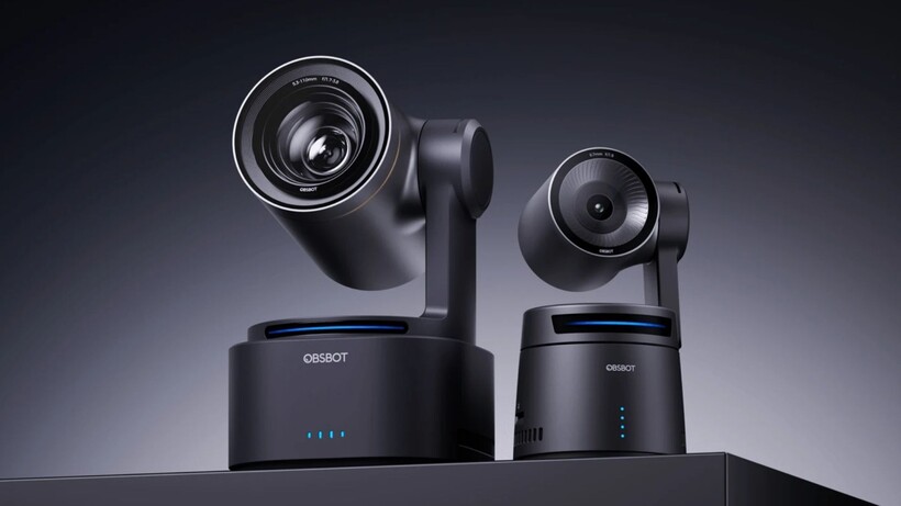 OBSBOT teases two new PTZ cameras with log profiles, longer zoom and larger sensor