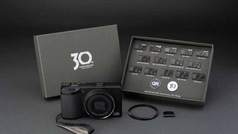 Ricoh celebrates 30 years of GR cameras with a special-edition GR IV