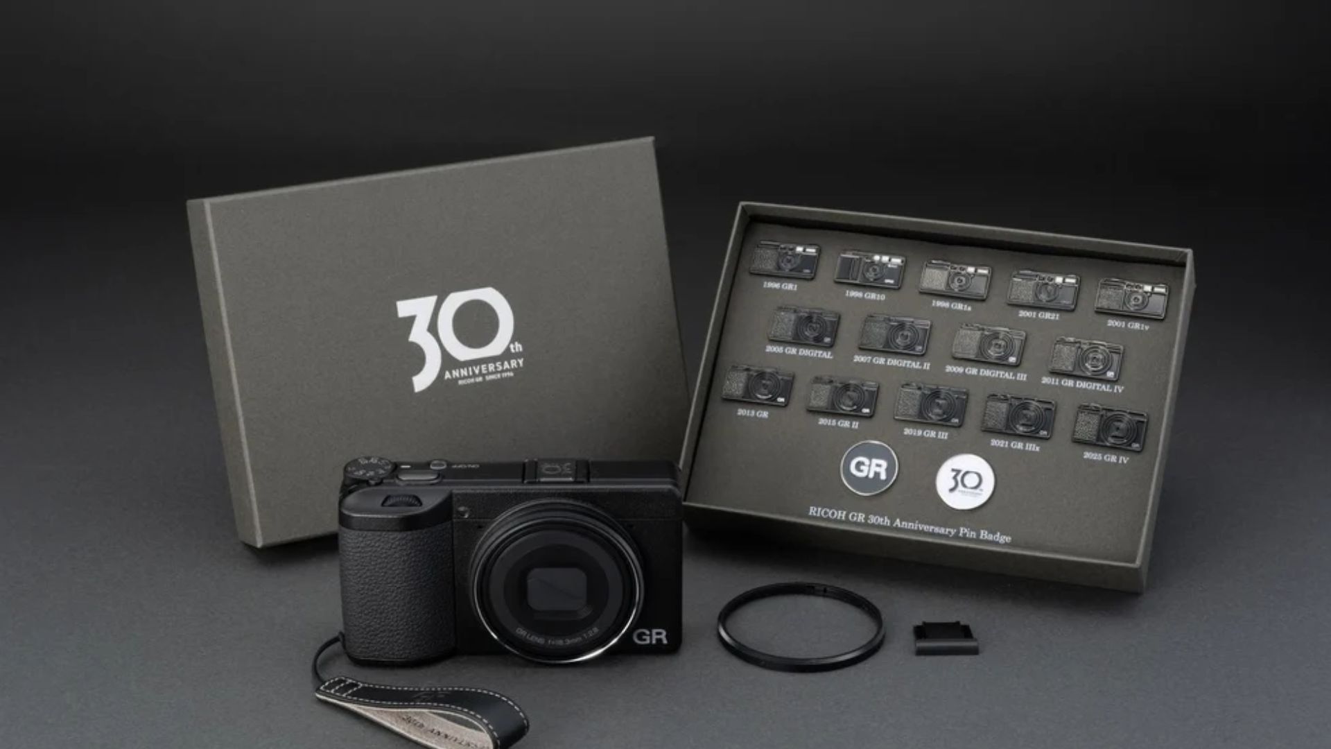 Ricoh celebrates 30 years of GR cameras with a special-edition GR