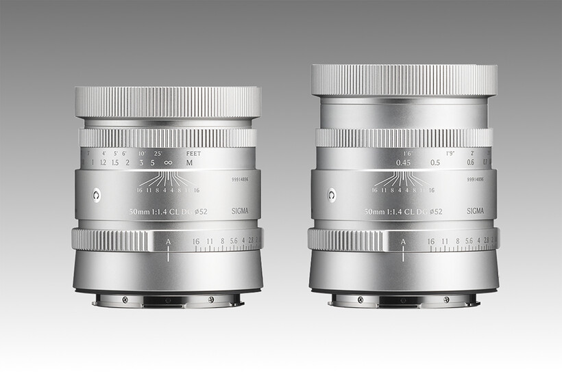 Sigma 50mm f/1.4 CL DG Contemporary lens