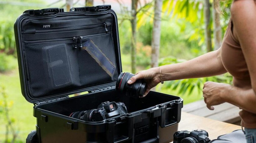 Yeti's new wheeled hard cases offer rugged protection for camera gear in three sizes